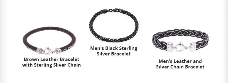 Different Styles Of Mens Sterling Silver Bracelets UK