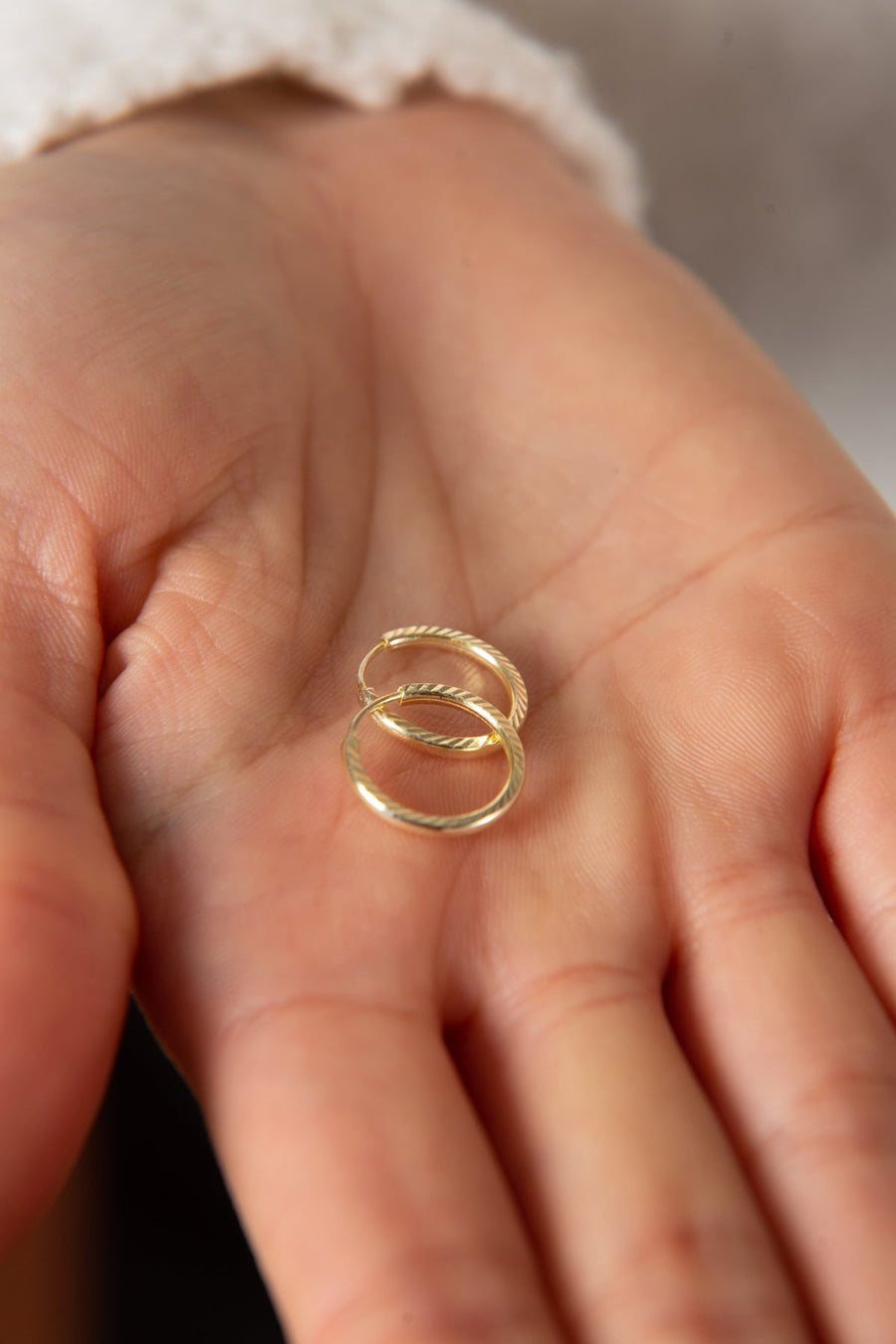 Women's Gold Plated 925 Sterling Silver Minimal Earrings