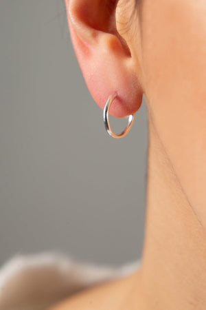 Women's Minimal 925 Sterling Silver Earrings