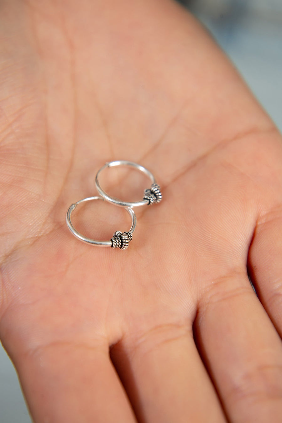 Women's 925 Sterling Silver Hoop Earrings