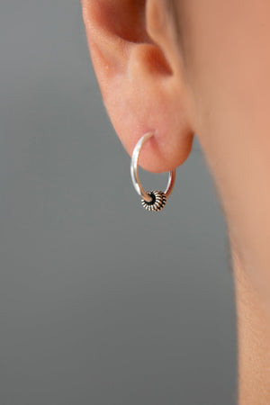 Women's 925 Sterling Silver Hoop Earrings