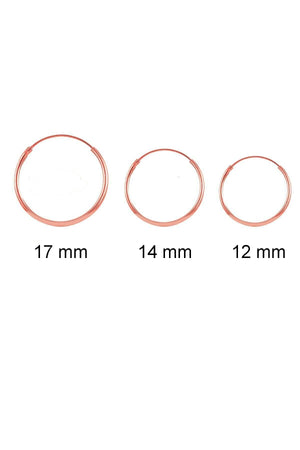 Women's 925 Sterling Silver Hoop Earrings