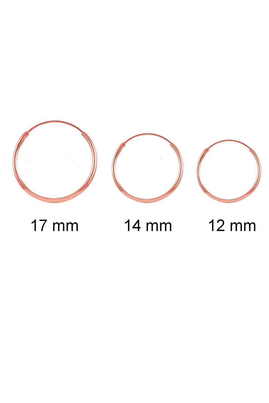 Women's 925 Sterling Silver Hoop Earrings