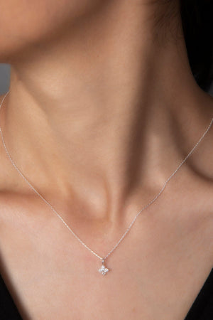 Minimalist 925 Sterling Silver Necklace for Women