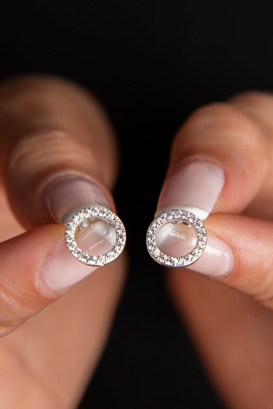 Women's Hoop Design 925 Sterling Silver Earrings