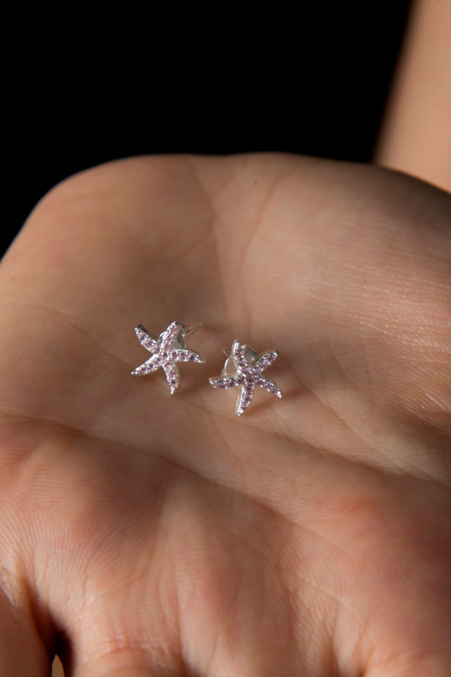 Women's 925 Sterling Silver Star Earrings