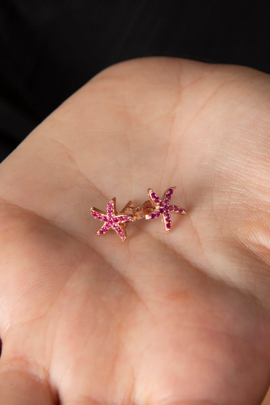 Women's 925 Sterling Silver Star Earrings