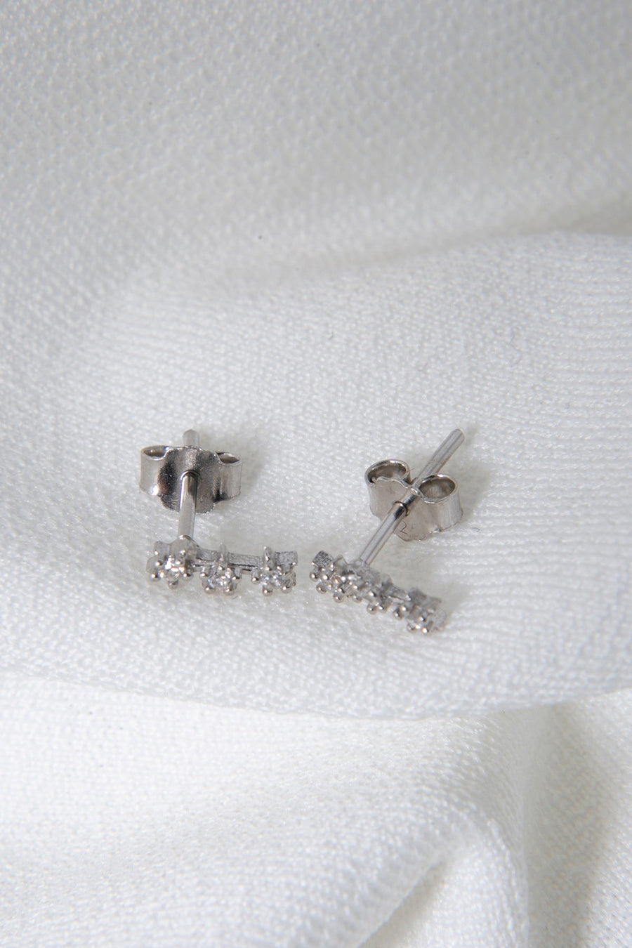 Women's Star Model 925 Sterling Silver Earrings