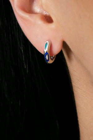 Women's 925 Sterling Silver Hoop Earrings