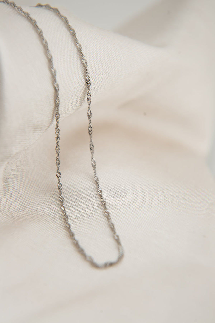 Women's Singapore Model 45 cm 925 Sterling Silver Necklace