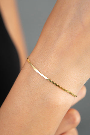 Women's 925 Sterling Silver Fox Tail Bracelet