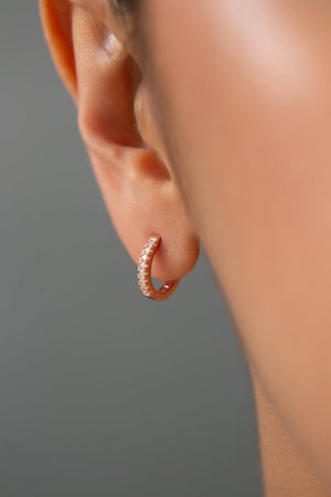 Women's "Waterway" Model 925 Sterling Silver Earrings