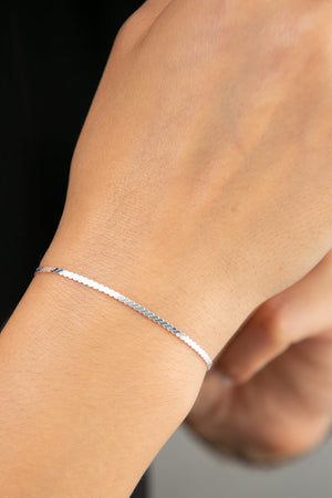 Women's 925 Sterling Silver Fox Tail Bracelet