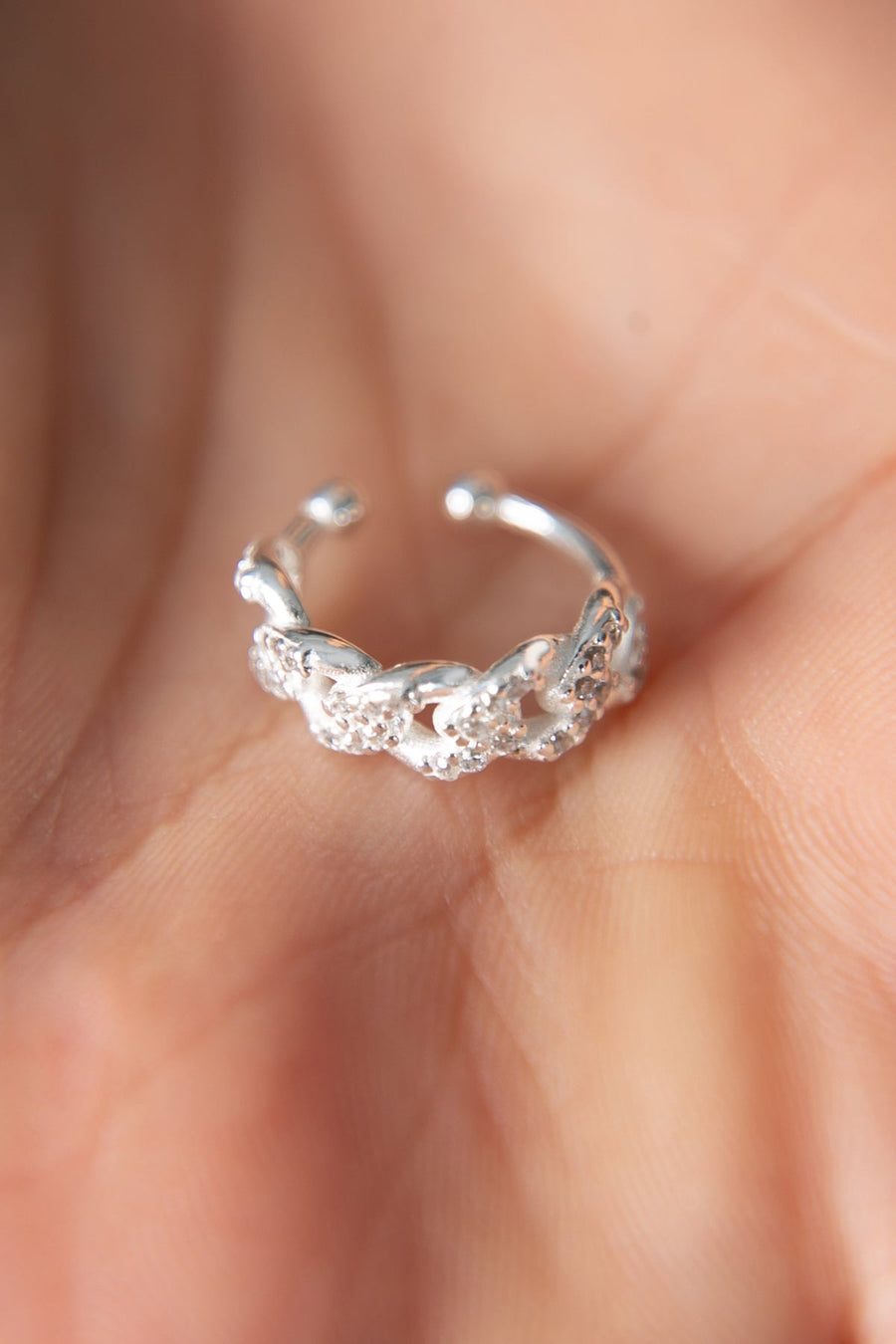 Women's 925 Sterling Silver Cartilage Earring with Gourmet Design