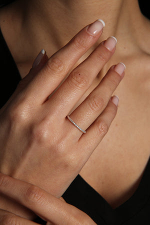 Women's Twist Design 925 Sterling Silver Ring