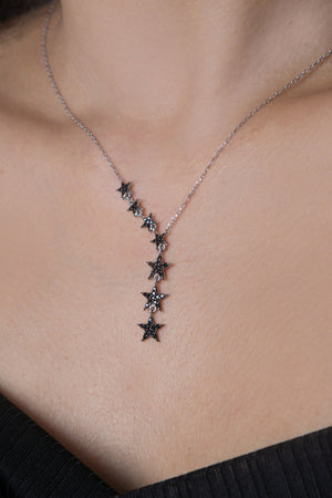Women's Milky Way Model Silver 925 Sterling Silver Necklace