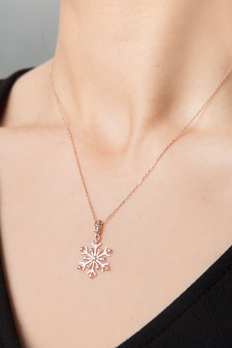 Women's Zirkon Stone Cartouche Model 925 Sterling Silver Necklace