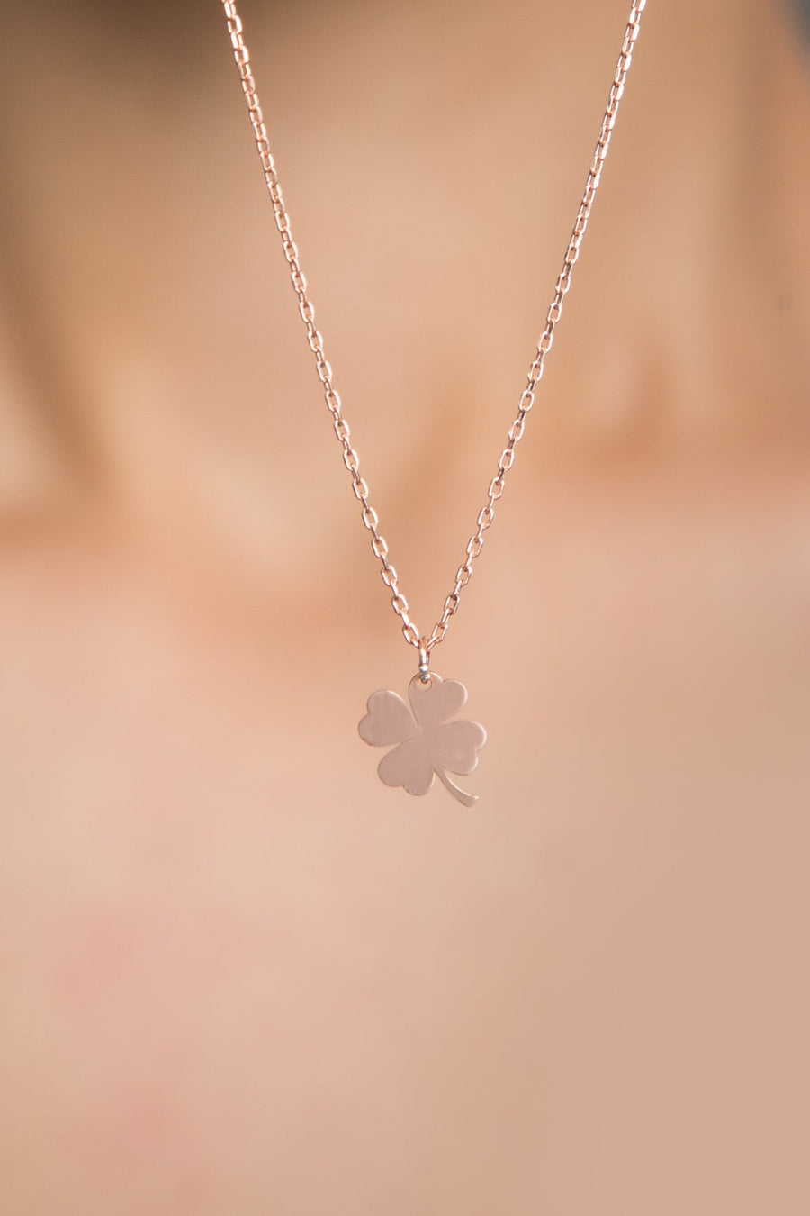 Women's Clover Design 925 Sterling Silver Necklace