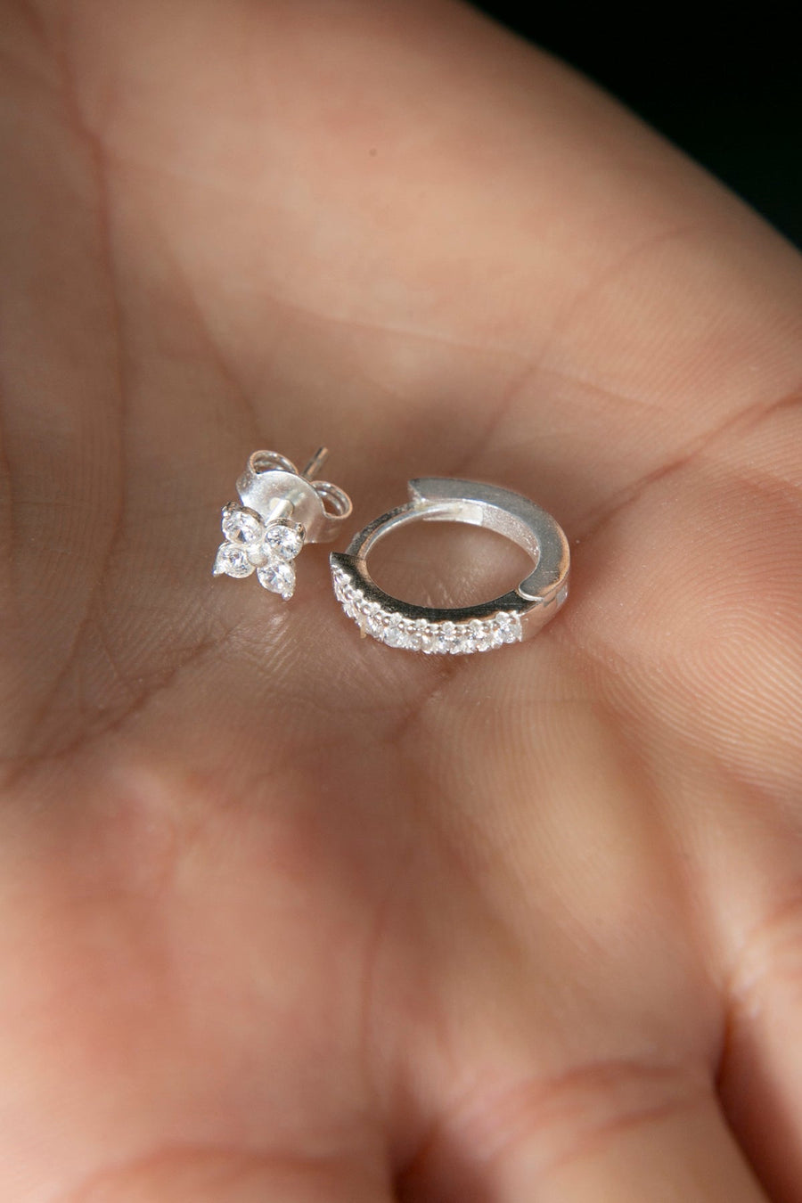 Women's Minimal 925 Sterling Silver Earrings